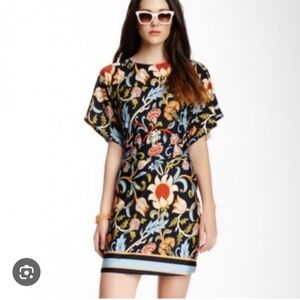 BCBGMAXAZRIA Floral Print Dress | Size XS | Work to Cocktail